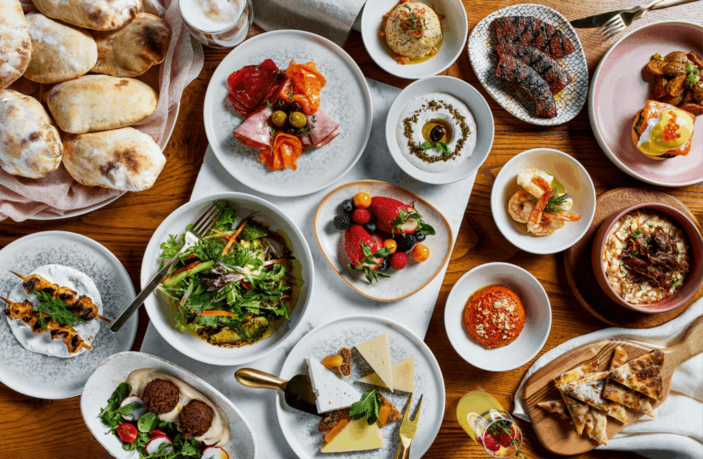 Best bottomless brunch in DC — Agora DC Mediterranean restaurant, Dupont Circle Washington